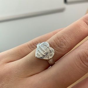 tiffany & co vintage heart ring